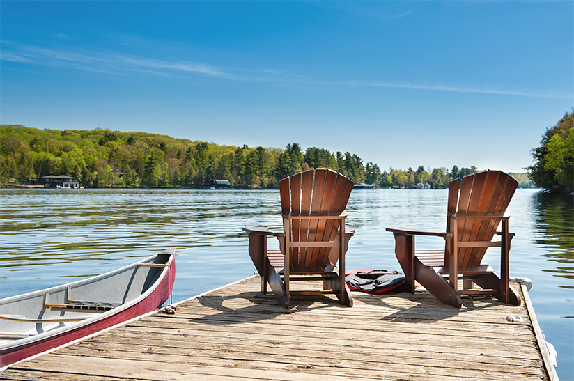 lakeside dock